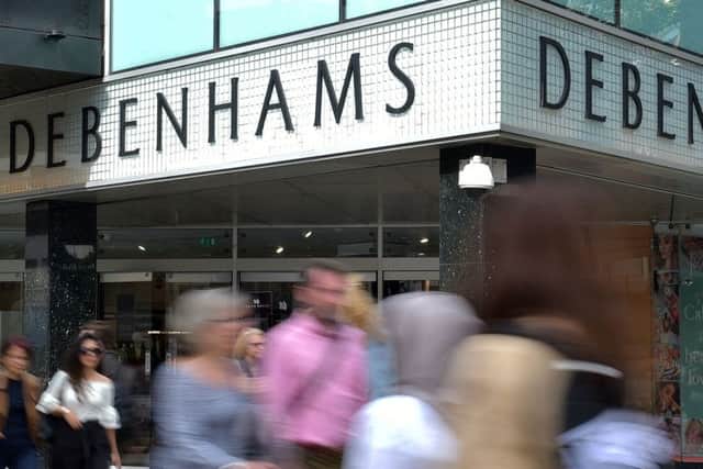File phto dated 10/09/18 of Debenhams in Oxford Street, central London. Debenhams has unveiled declining sales over Christmas, but said it is still on track to deliver on profit expectations. PRESS ASSOCIATION Photo credit should read: Nick Ansell/PA Wire