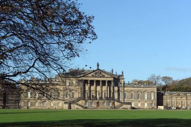 The main facade of Wentworth Woodhouse