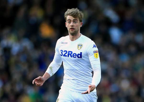 Patrick Bamford is available again for Leeds United after serving a two-match suspension (Picture: Mike Egerton/PA Wire).