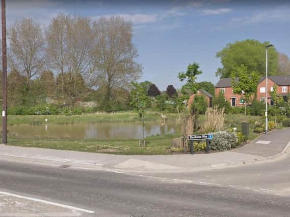 Two men have used a catapult to kill two ducks in West Yorkshire. Photo Google.
