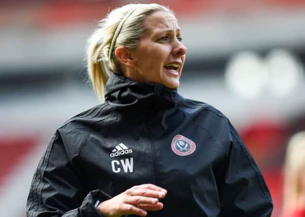 Upward trajectory: Carla Ward has overseen a strong first season in the second tier for Sheffield United Women. (Picture: Sportimage)