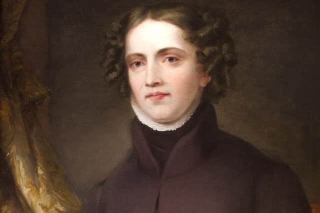 A portrait of Anne Lister hangs in the family home of Shibden Hall
