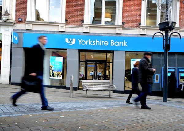 Picture James Hardisty.
Yorkshire Bank, Leeds City Branch, Briggate, Leeds.