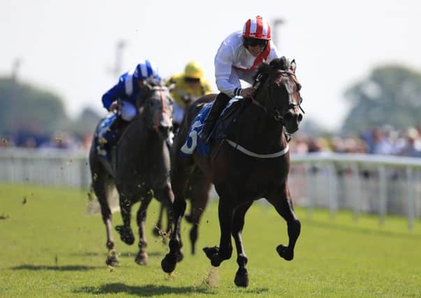 Invincible Army won the Duke of York Stakes on day one of the Dante festival for Harrogate-born trainer James Tate and jockey PJ McDonald.