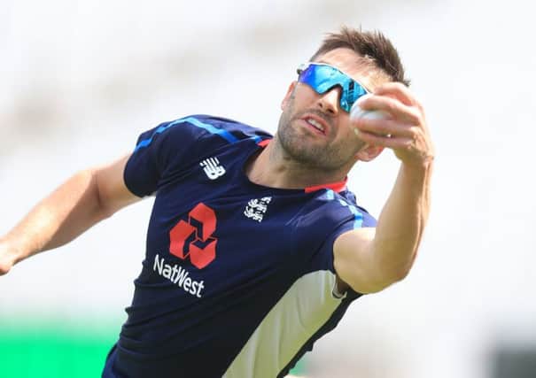 England's Mark Wood during the nets session at Trent Bridge, Nottingham on Thursday (Picture: Mike Egerton/PA Wire).