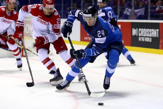 SPECIAL TALENT: Finland teenager Kaapo Kakko - seen as one of the top two picks in this year's NHL Draft - has enjoyed a stellar tournament in Kosice and will take on GB today. Picture: Getty Images.