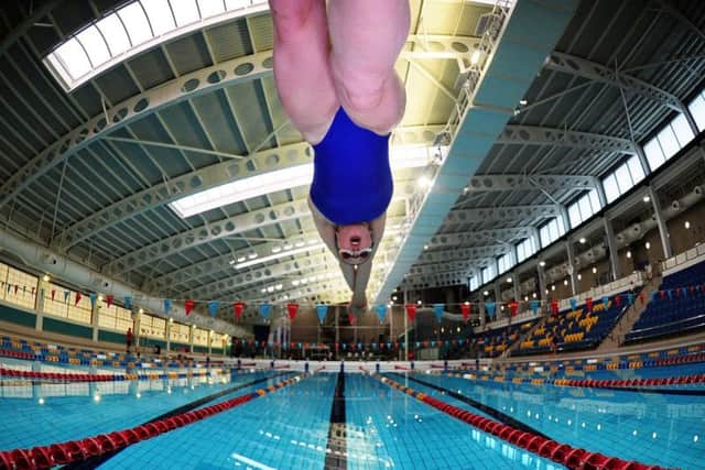 Leah Crisp from Leeds Swimming Club pictured in action at the John Charles Centre, Leeds. PIC: Simon Hulme