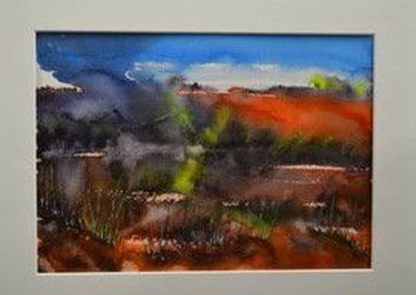 Painting by Juan Martinez from an exhibition at Tennants, Leyburn.