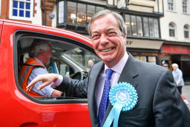 Nigel Farage has led the Brexit Party to victory in the European elections.