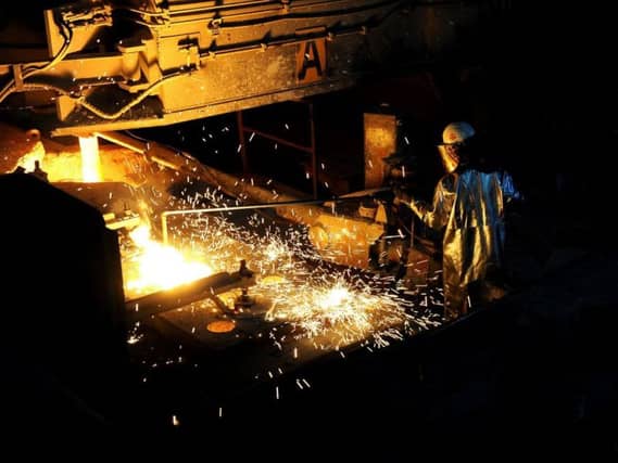 Under threat: British Steel at Scunthorpe