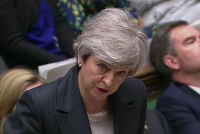 Prime Minister Theresa May speaks during Prime Minister's Questions in the House of Commons. Credit: House of Commons/PA