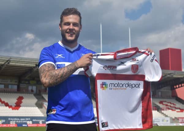 Thomas Minns has been re-signed by Hull KR with his 16-month drugs ban coming to an end (Picture: Hull KR).