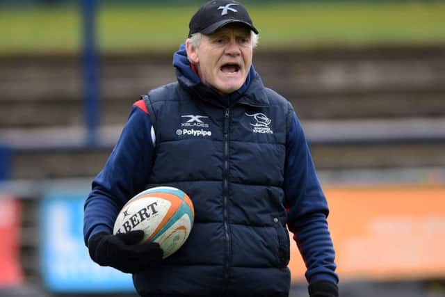 Doncaster Knights' director of rugby, Clive Griffiths