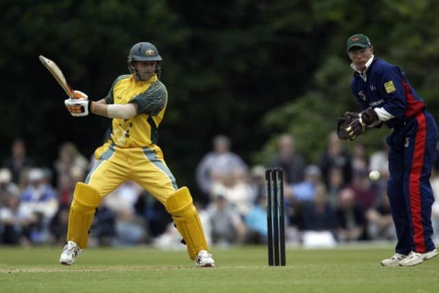 Adam Gilchrist: The hardest batsman Darren Gough had to bowl to in ODIs. PIcture: Nick Potts/PA.