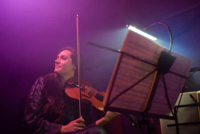 Rakhi Singh, musical director of Manchester Collective. Picture: Adam Szabo