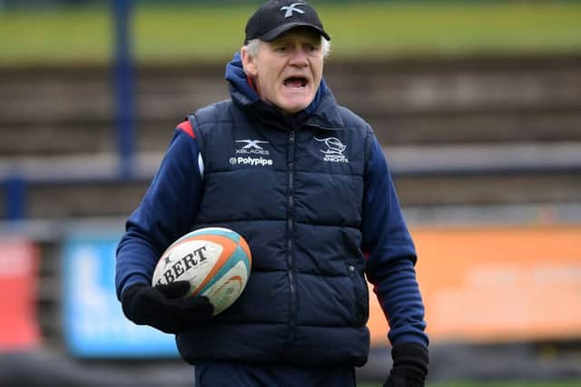 Doncaster Knights' director of rugby, Clive Griffiths.