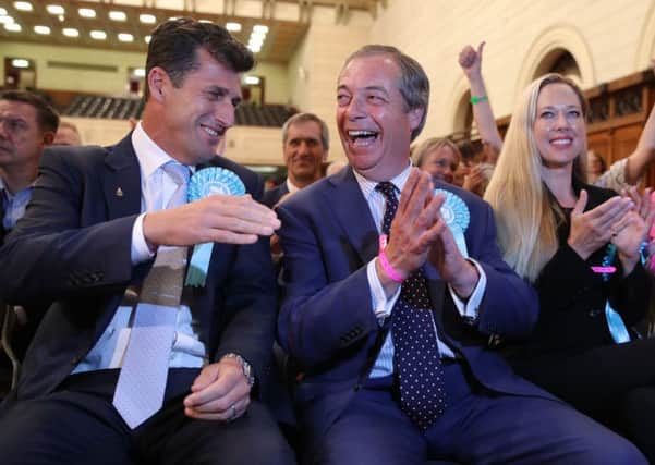 Nigel Farage's Brexit Party topped last week's European Parliament elections.