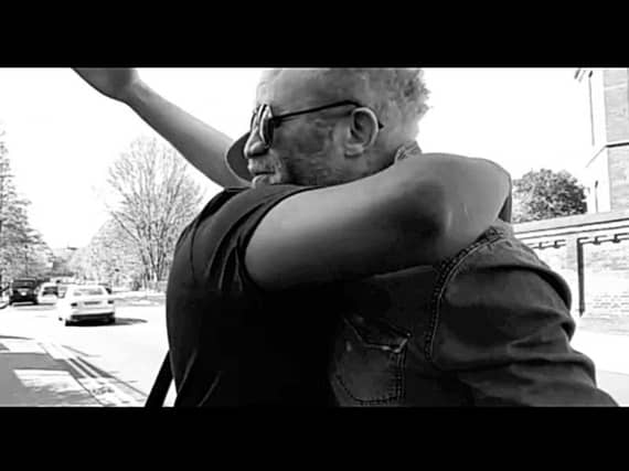 CK Goldiing asked 61 people in his home city of Sheffield for a hug and captured their reactions on film.