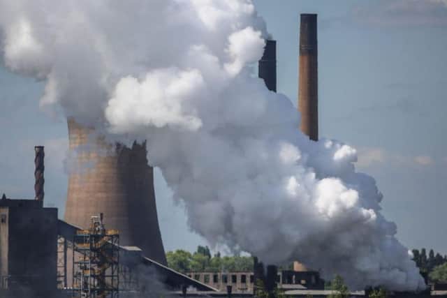 Under threat: British Steel at Scunthorpe