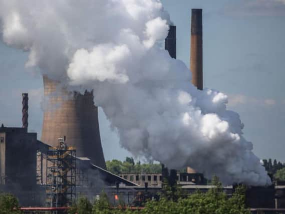 Under threat: British Steel at Scunthorpe