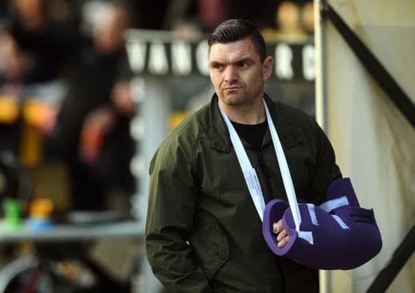 Wakefield's injured Danny Brough.