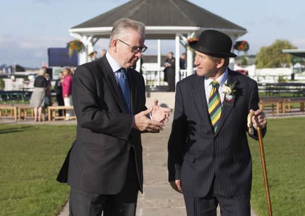 Environment Secretary Michael Gove during a visit to the Great Yorkshire Show.