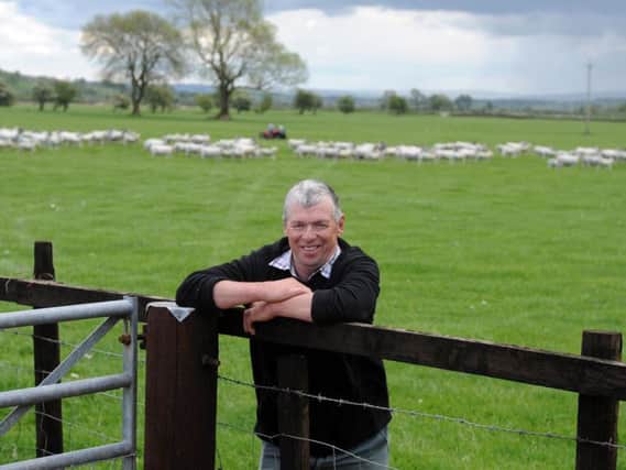 Richard Frankland is set to host the North Sheep event on Wednesday at his farm in Rathmell near Settle. Picture by Tony Johnson.