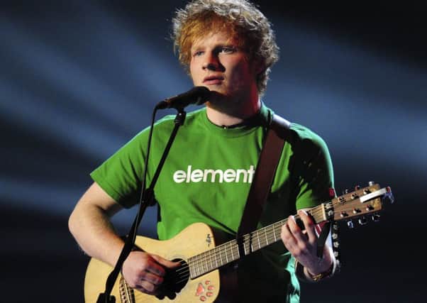 Yorkshire-born singer-songwriter Ed Sheeran said: If we dont support funding for art, drama and music for young people, then you just wont have any home-grown talent at all". (AFP/Getty Images).