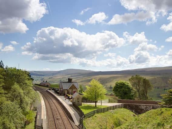 The Grade II listed Dent Station building is close to the village of Cowgill and has glorious views.