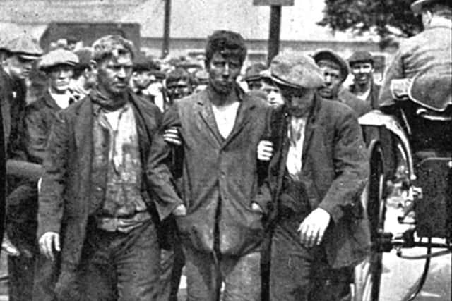 Cadeby colliery miner rescued in the 1912 disaster.