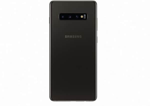 The 5G Samsung Galaxy S10 has multiple camera lenses on the back