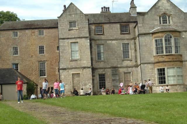 The main house is a later addition built in the 17th century