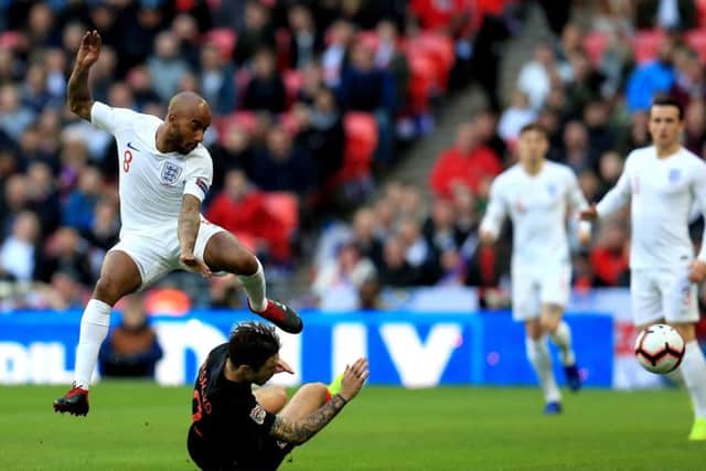 England's Fabian Delph, in action against Croatia last November. Picture: Mike Egerton/PA