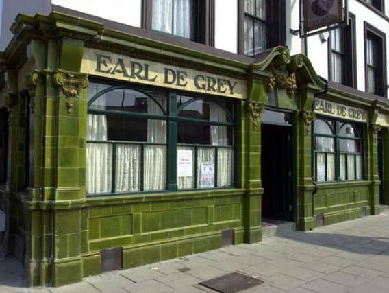The Earl de Grey public house - once famous for its parrots - in Castle Street, Hull