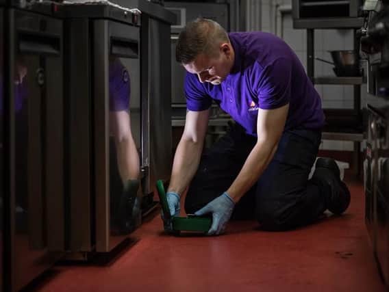Mitie provides rodent control to firms around the UK