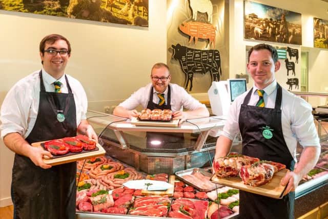Staff at Fodder, the farm shop and caf at the Great Yorkshire Showground in Harrogate which is celebrating its tenth year in business this month. Picture by Simon Dewhurst.
