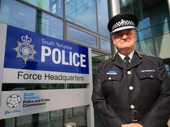 South Yorkshire Police Chief Constable Stephen Watson.