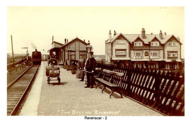 Ravenscar station circa 1907.