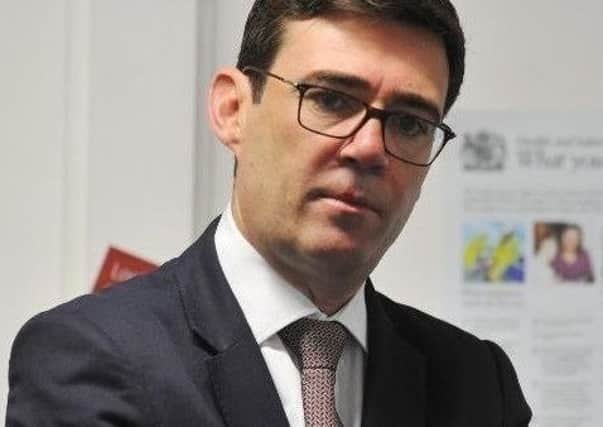 Andy Burnham is the mayor of Greater Manchester.