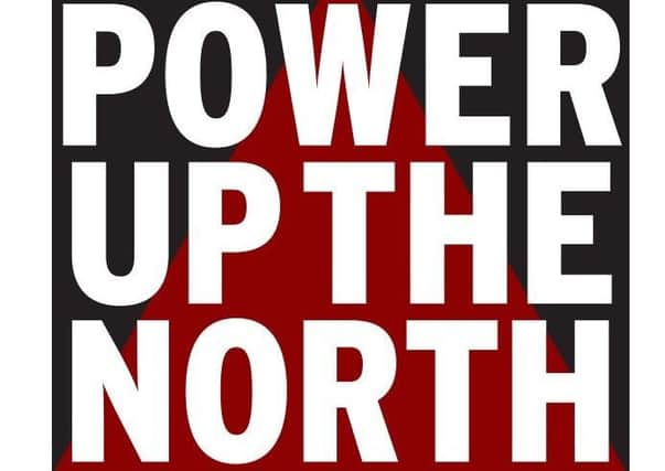 Power up the North logo