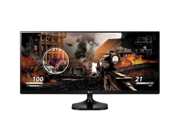 Ultra-wide monitors are ideal for playing games