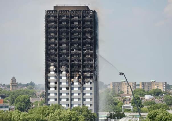 Dozens of people were killed in the Grenfell Tower trgaedy two years ago.