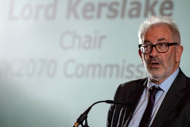 Former Civil Service chief Lord Bob Kerslake, speaking at a symposium in Leeds.