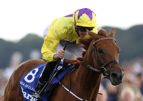 Sea Of Class won last year's Yorkshire Oaks under James Doyle for trainer William Haggas.