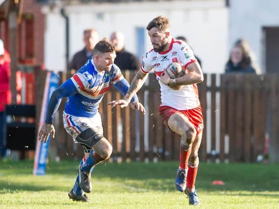 Hull KR's Will Dagger in action against Wakefield Trinity. (SWPix)