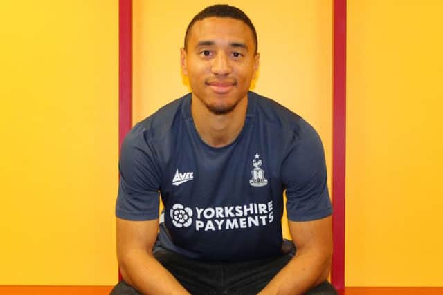 New Bradford City signing Adam Henley.