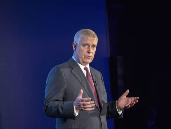 The Duke of York as he hosts a Pitch@Palace event at Buckingham Palace in London on Wednesday June 12, 2019. The Duke founded Pitch@Palace to help and accelerate the work of entrepreneurs. Picture by Steve Parsons/PA Wire.