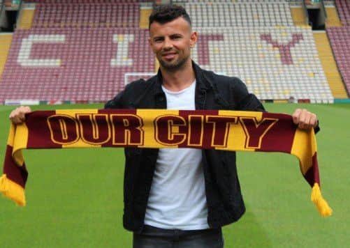 Winger Zeli Ismail will be aiming to lead Bradford City straight back up.