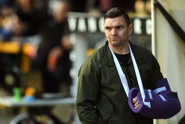 Danny Brough was out with a broken thumb (
Picture: Jonathan Gawthorpe)