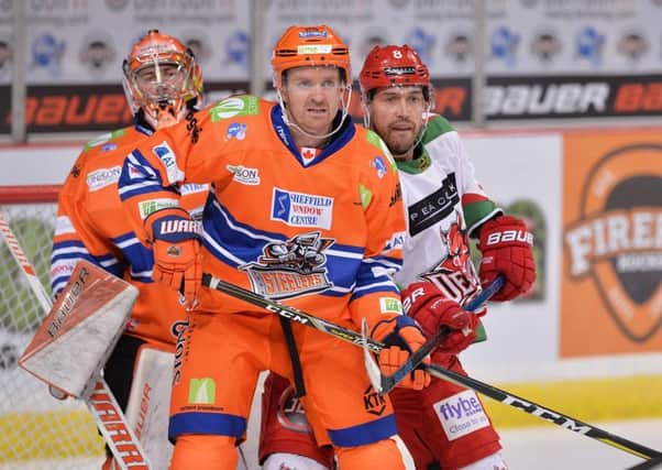 Mark Matheson has joined Nottingham Panthers after two years at Sheffield Steelers. 
Picture: Dean Woolley
